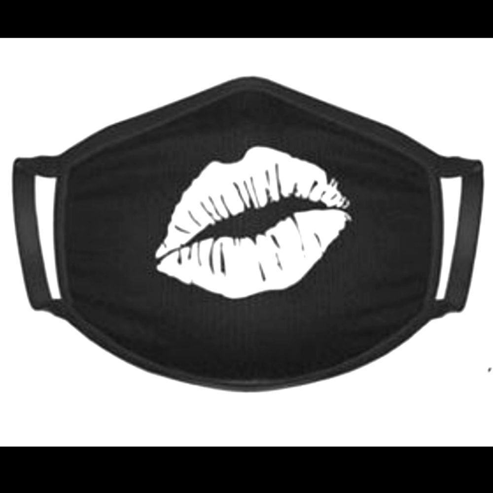 Lips Kiss Face Mask Dust Mask Costume Halloween Cosplay